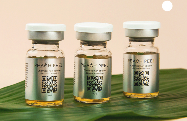 При проведении пилинга Peach Peel — ультразвуковая чистка в подарок! 